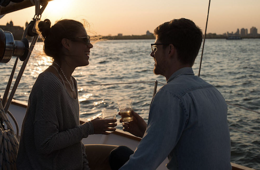 Sunset Sail Aboard the Schooner Adirondack